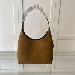 Coach BROOKLYN 28 Suede Shoulder Bag CW637