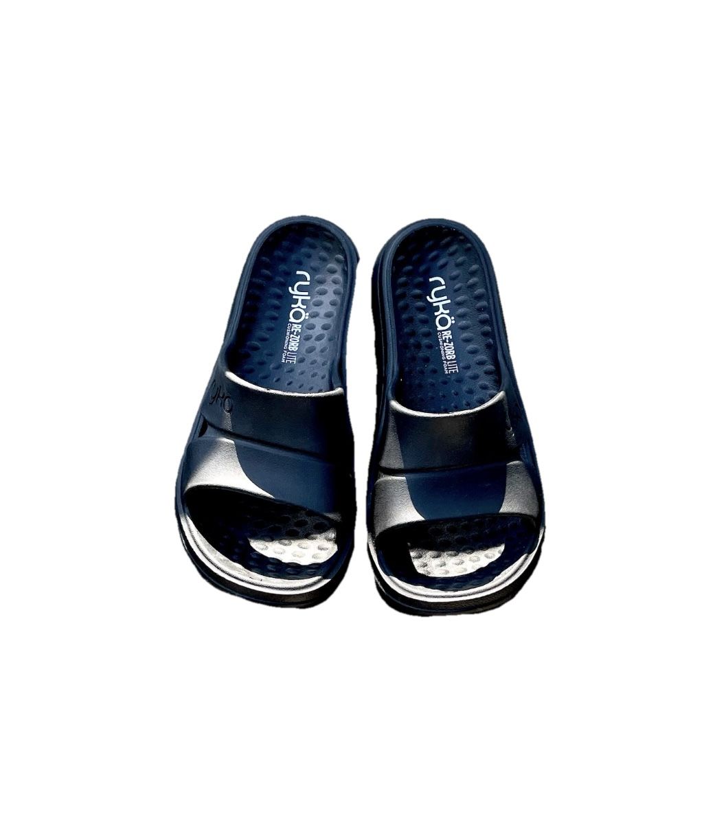 Ryka Woman’s Re-Zorb Lite Slide Sandals - Size 7 - Cushioning Foam Slides