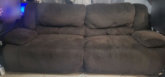Dark Brown reclining Sofa