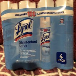 Lysol 4x$55