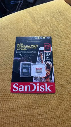 Sandisk 128gb SD card V30