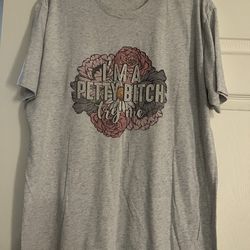 Women Tshirt gray size X-Large