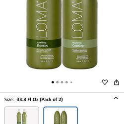 BRAND NEW NEVER USED LOMA SHAMPOO AND CONDITIONER