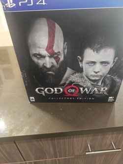 God of war statue