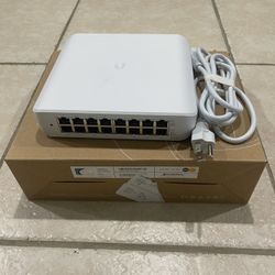 IBIQUITI UNIFI USW- LITE 16 PORT POE SWITCH  