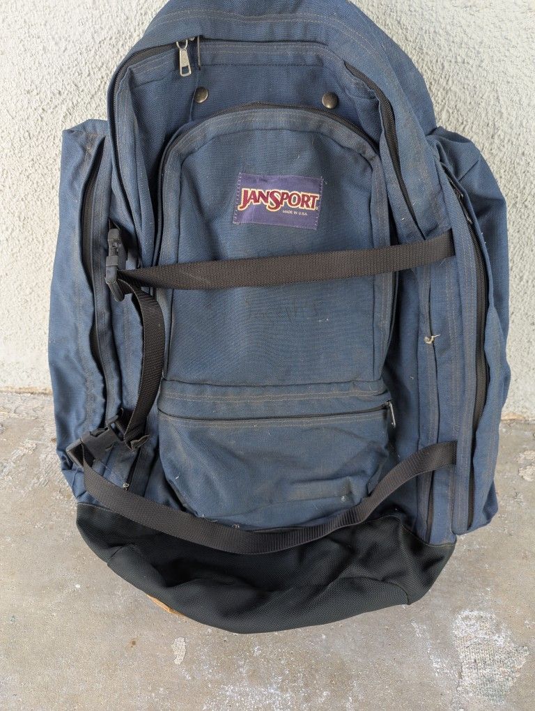 Vintage Jansport Backpack Made In USA 90s