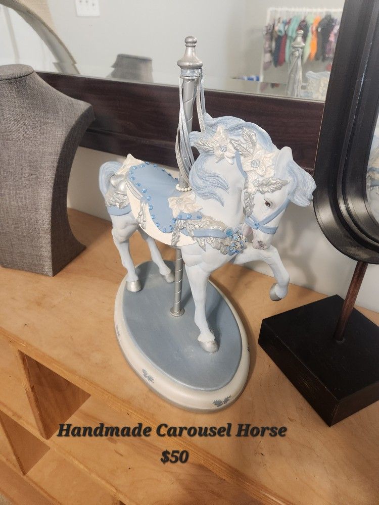 Handmade Carousel Horses (2)