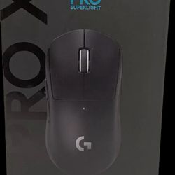 Logitech PRO X SUPERLIGHT Wireless Gaming Mouse - Black - NEW!