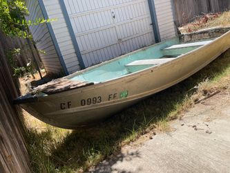12ft aluminum Sears boat