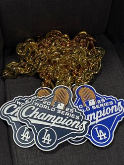 Dodgers 2025 World Series Chain