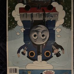 Vintage (Sealed) 1993 Thomas the Tank Engine & Friends Frame-Tray Puzzle. 