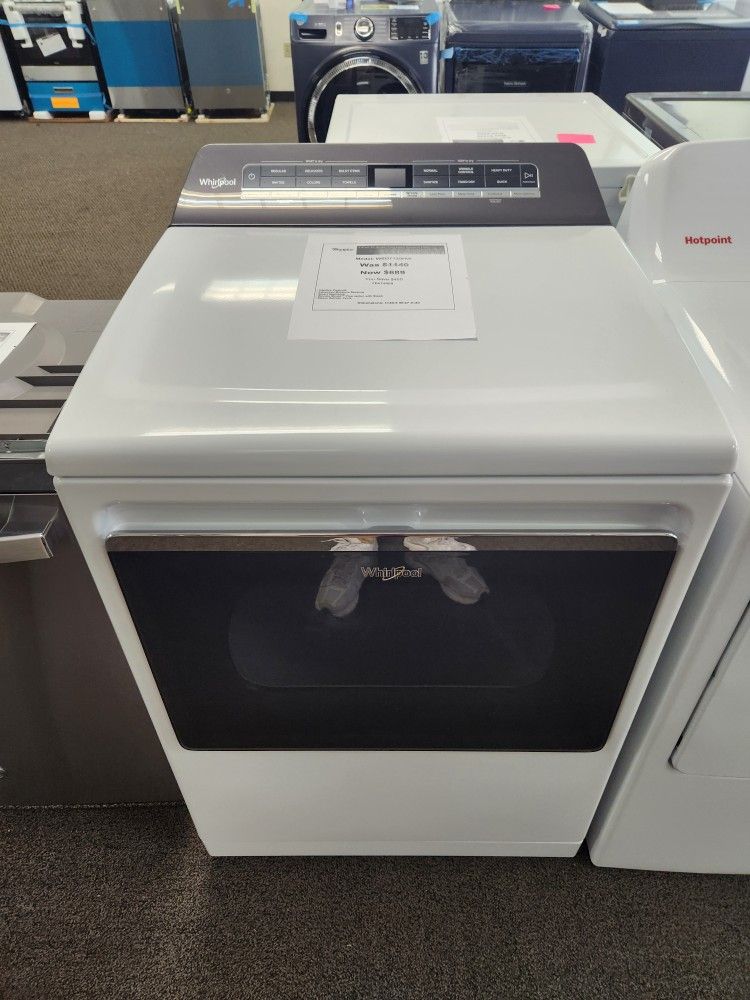 Whirpool 7.4 cu.ft. Smart Top Load Electric Dryer