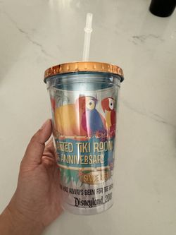 Disneyland 2018 ENCHANTED TIKI ROOM 55th Anniversary Commemorative Tumbler