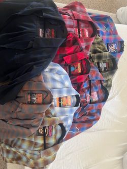 Dixxon Flannel Shirts Lot of 9