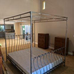 Metal Artistry Canopy Bed Frame