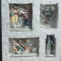 Lot Of 7 Department 56 Christmas Village Sets