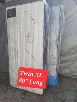 New Twin  XL  36x80 Mattress Only Bed Mattresses || Colchon  Para Cama Individual Extra Large Colchones Nuevos
