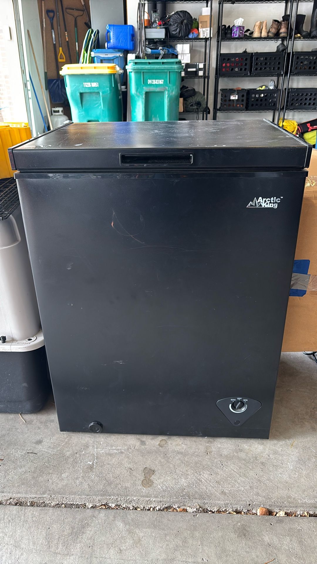Stand Alone Freezer- Black