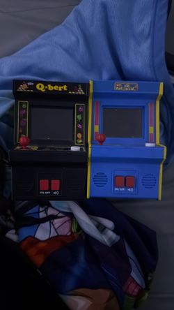 Mini Arcade Qubert And Ms Pacman