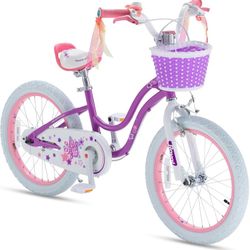 Kids Bike, Innovation 2-in-1 Balance to Pedal Beginners Learning Bicycle Boys Girls Ages 3-9 Years, 18 Inch 