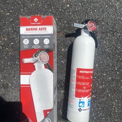 New Fire Exringuisher (car, boat)