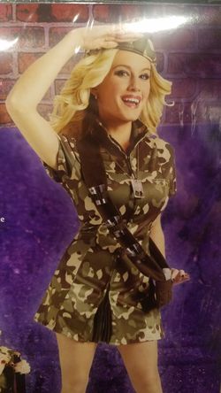 Army Girl Halloween Costume - $35