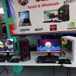 Gaming Computer Setup 80 Games ,Windows 10, Some 11 