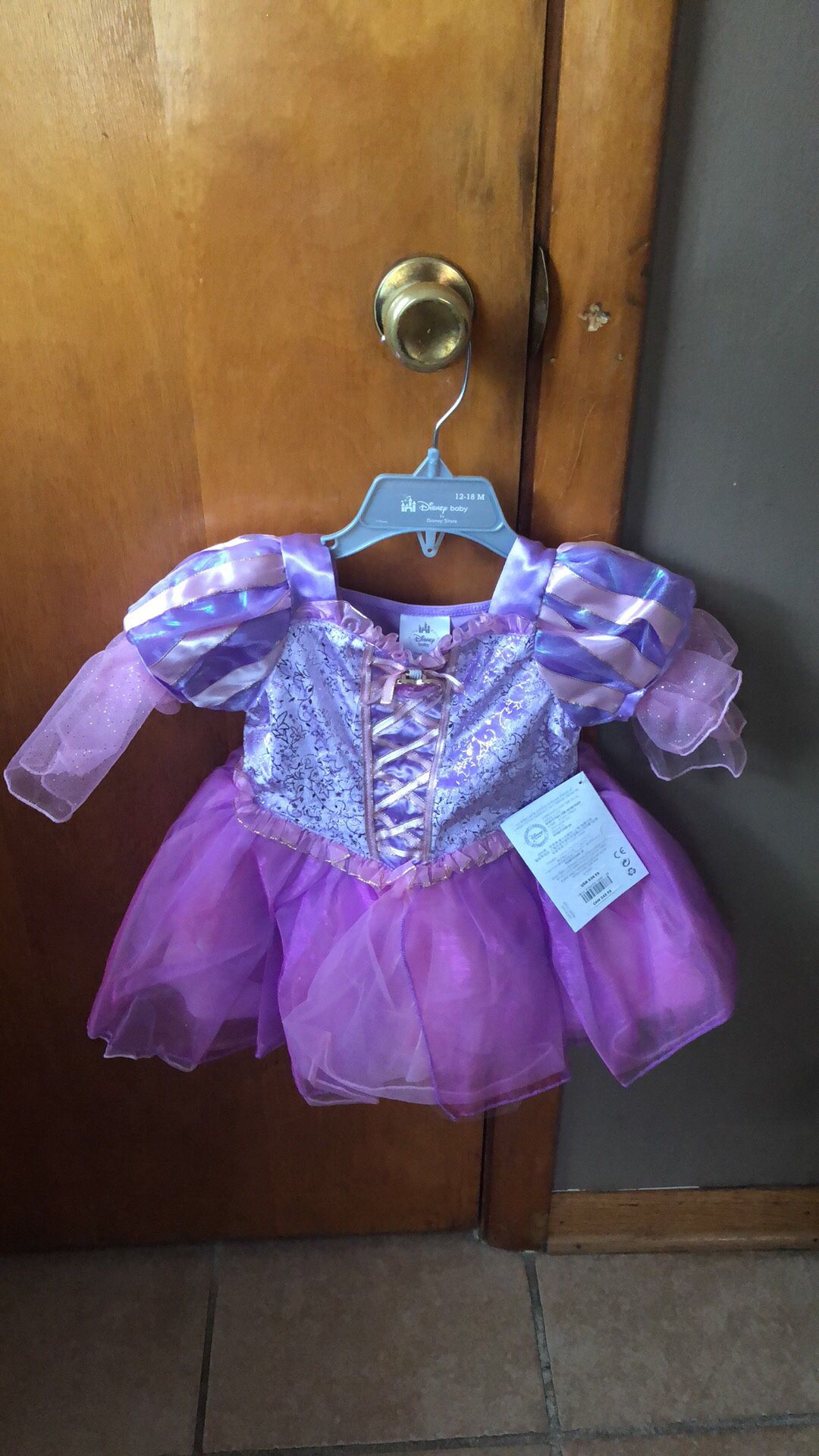 New babygirl Rapunzel Deluxe dress