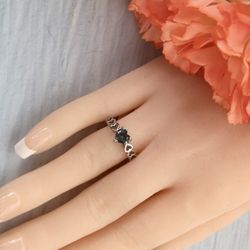 Heart Shaped Ring, Size 9