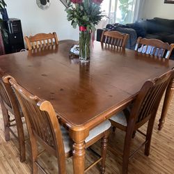 Dining Barstool Table With Extension
