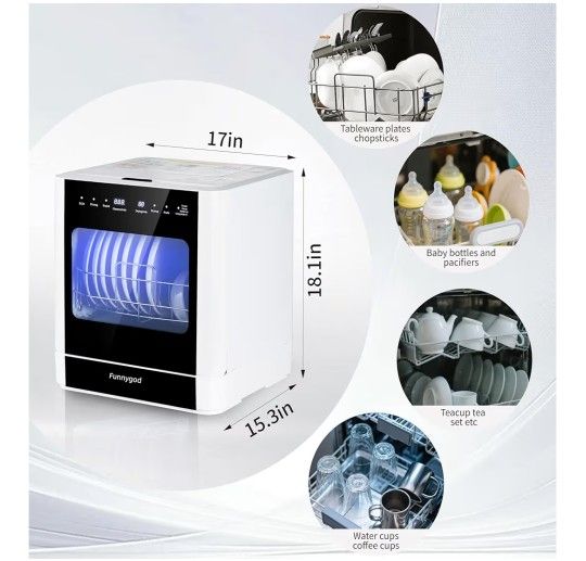 NEW IN THE BOX | Countertop Dishwasher, Portable