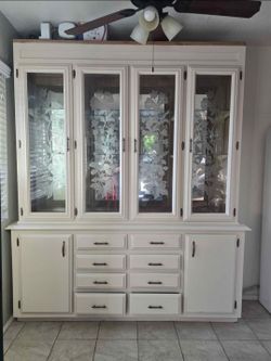 White China Cabinet