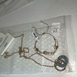Banana Republic Necklace And Bracelet 