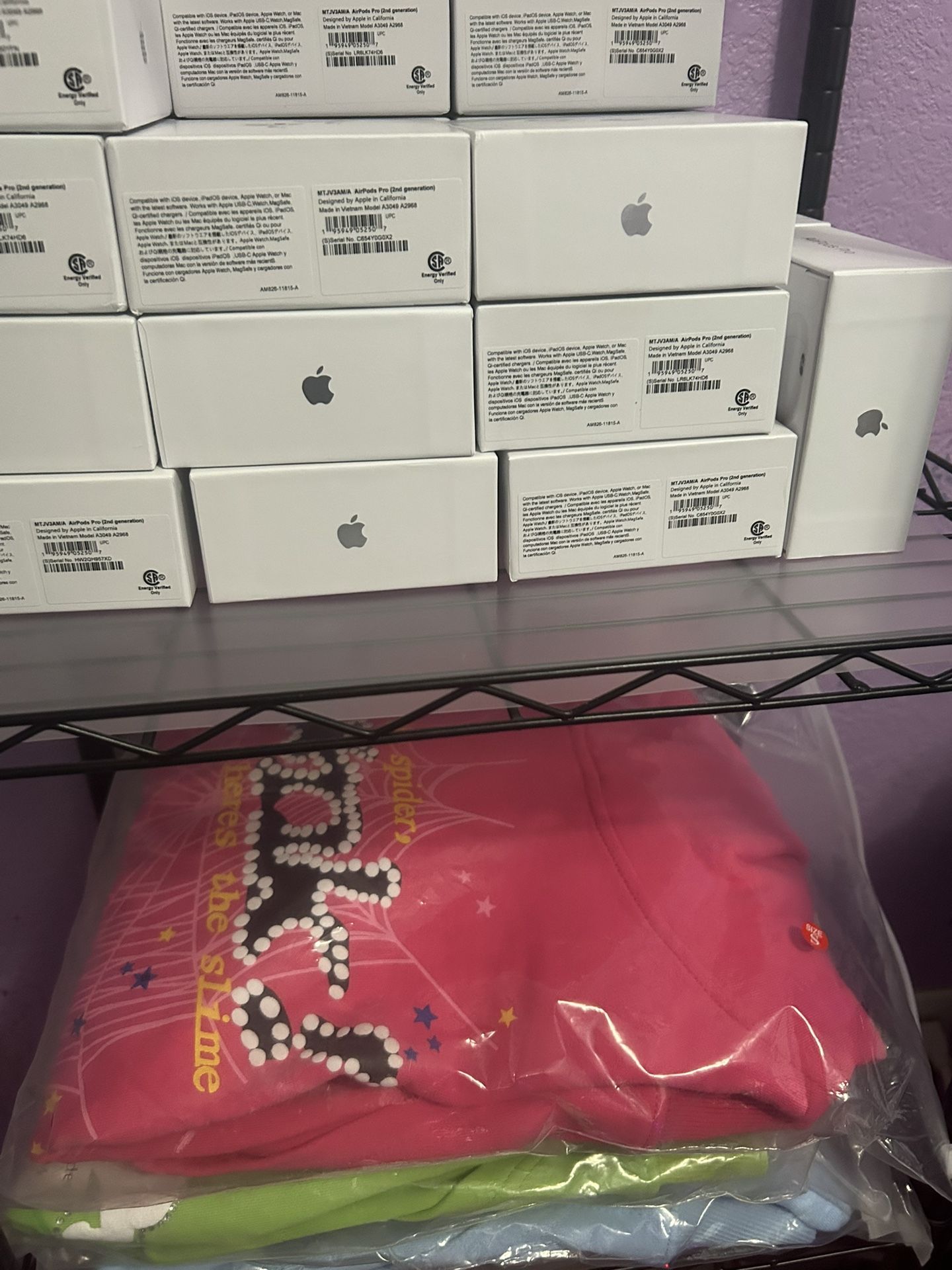 AirPod Pro 2 And Sp5der Hoodies