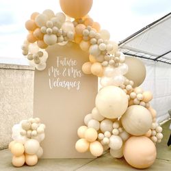 Backdrop Balloon setup
