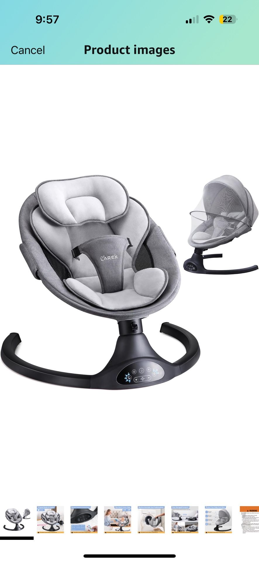 Larex Baby Swing