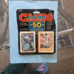 Baseball 50 AUTHENTIC Baseball Cards 