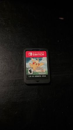 Pokémon let’s go pikachu