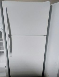 White Top Mount Refrigerator