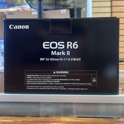 Canon R6 Mark II With 24-105mm Lens 