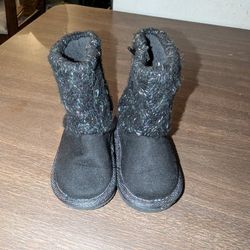 Black Baby Boots size 5