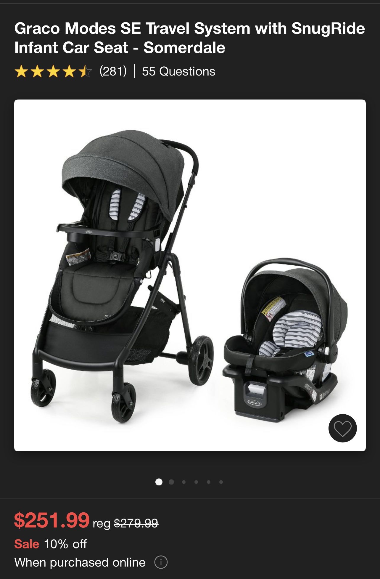 Baby Car Seat And Stroller 