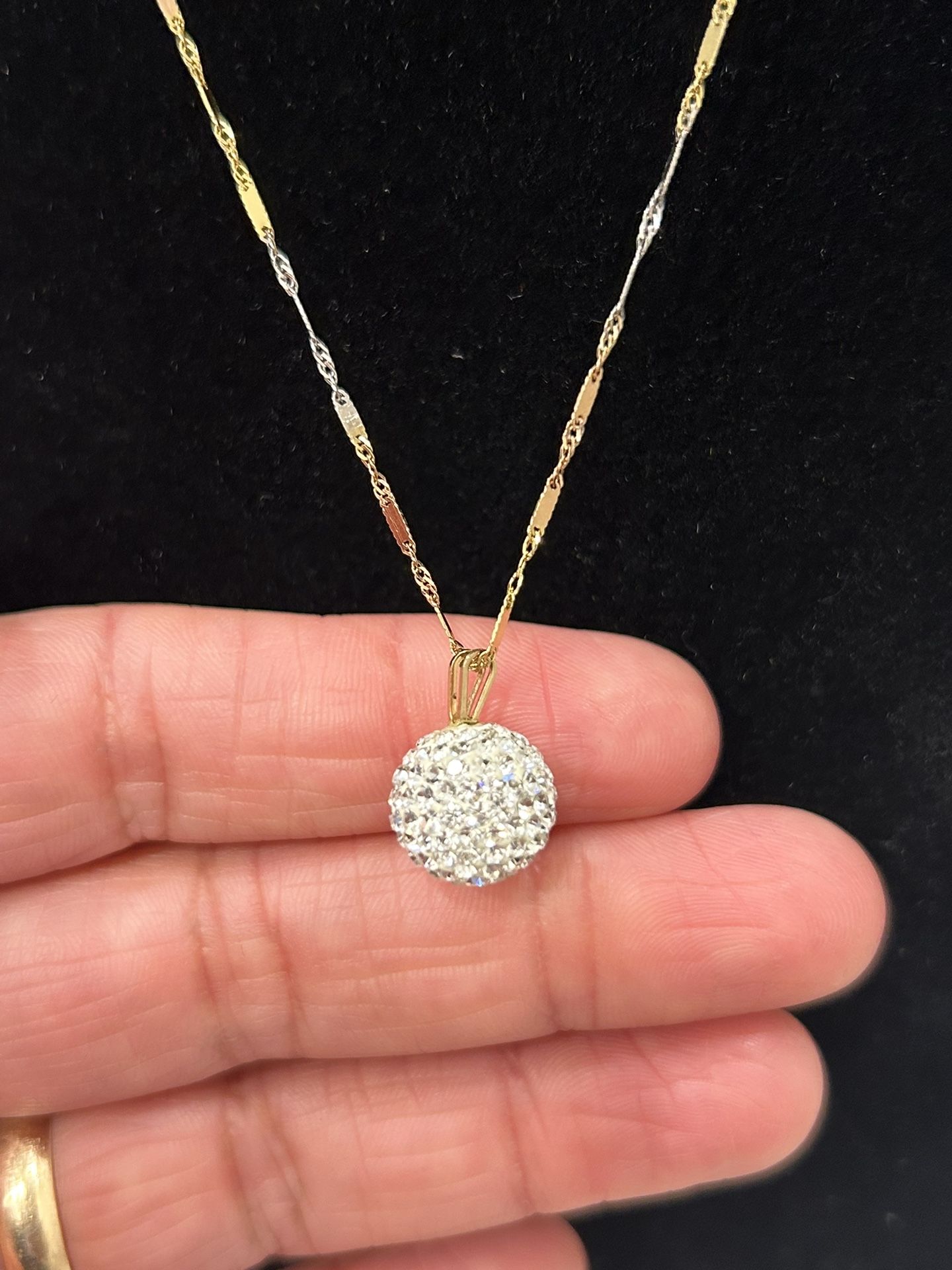 14k solid gold chain