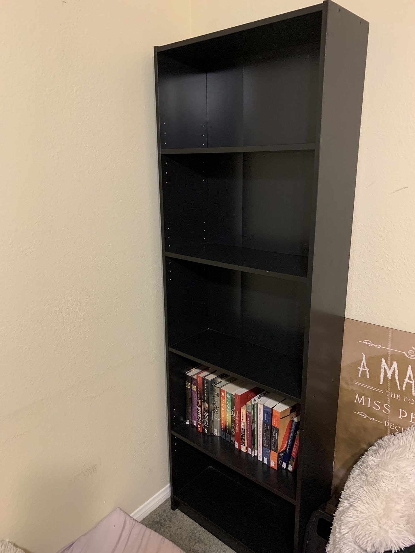 IKEA Black Bookshelf Tall, Great Condition! Two of them!