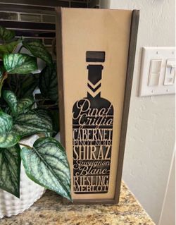 Hallmark Wine Bottle Lantern