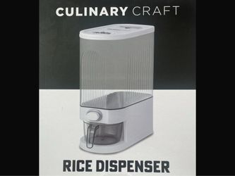 New Rice Dispenser $10