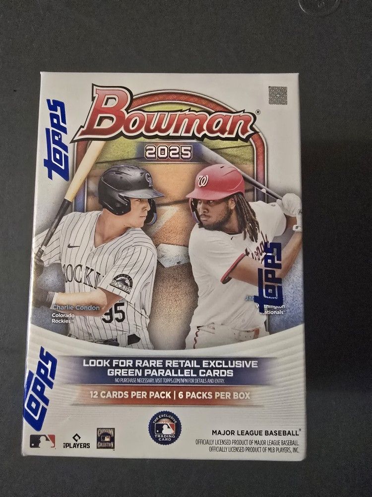 2025 Bowman Mlb Baseball Blaster Box 