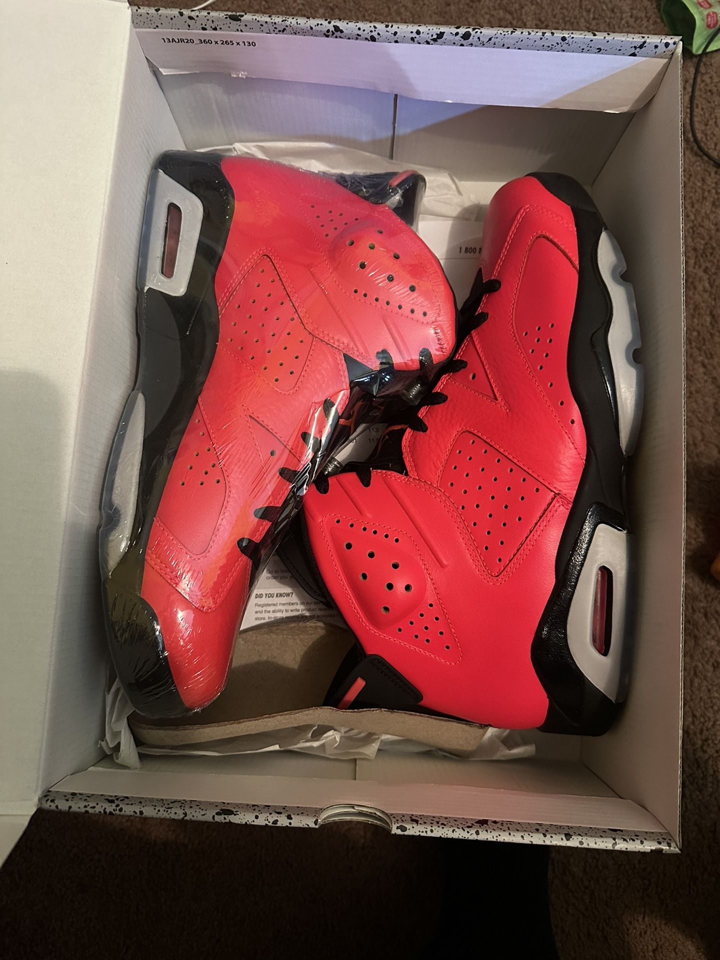 Jordan 6 Infrared Size 11