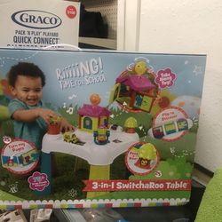 Little Tikes 3-in-1 Switcharoo Activity Table with take-along activity toy