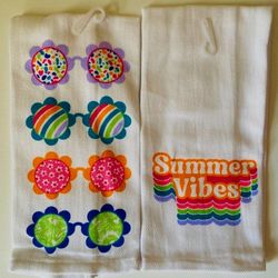 Summer Vibe Kitchen Towels
